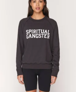 Best Sellers Spiritual Gangster Varsity Old School Sweatshirt