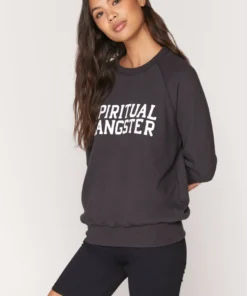 Best Sellers Spiritual Gangster Varsity Old School Sweatshirt