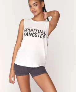 Best Sellers Spiritual Gangster Varsity Muscle Tank