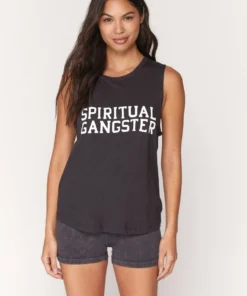 Best Sellers Spiritual Gangster Varsity Muscle Tank
