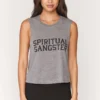 Spiritual Gangster Varsity Crop Tank