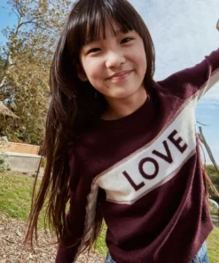 SPIRITUAL GANGSTER Girls Brooklyn Sweater Kids Shop