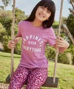 SPIRITUAL GANGSTER Girls Happiness Classic Tee