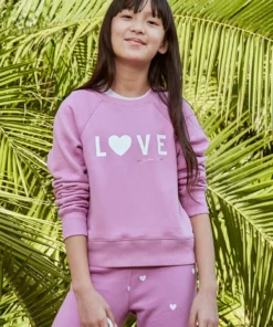 SPIRITUAL GANGSTER Girls Bridget Raglan Sweatshirt