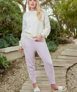 SPIRITUAL GANGSTER Cozy Set Shop Heart Block Party Sweater