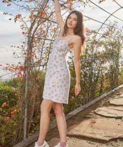 SPIRITUAL GANGSTER Tie Front Dress Dresses, Rompers & Jumpsuits