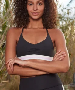 SPIRITUAL GANGSTER Studio Eco Jersey T-Back Bra Tops