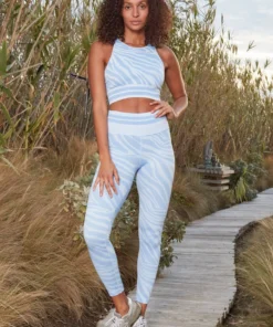 SPIRITUAL GANGSTER Jacquard Love Sculpt Seamless Legging