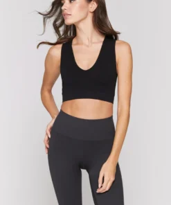 SPIRITUAL GANGSTER Metta Seamless Plunge Brami Essentials Shop