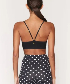 SPIRITUAL GANGSTER Wide Rib Seamless Scoop Bra Bras