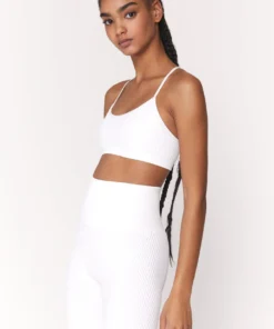 SPIRITUAL GANGSTER Wide Rib Seamless Scoop Bra Bras