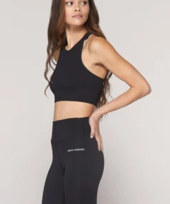 SPIRITUAL GANGSTER Row Seamless High Neck Bra Essentials Shop