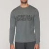 Spiritual Gangster Varsity Long Sleeve Tee Men