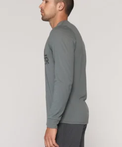 Spiritual Gangster Varsity Long Sleeve Tee Men