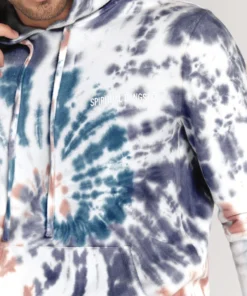 SPIRITUAL GANGSTER Tie Dye Classic Hoodie Men