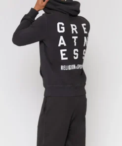 Religion Of Sports X Spiritual Gangster Greatness Classic Zip Hoodie Men