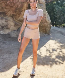 SPIRITUAL GANGSTER Bottoms Sedona Rib Short