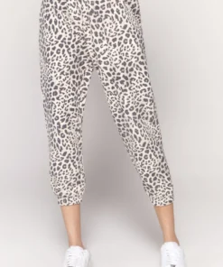 SPIRITUAL GANGSTER Leopard Perfect Terry Sweatpant Cozy Set Shop