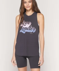 SPIRITUAL GANGSTER Tops Love Louder Movement Tank