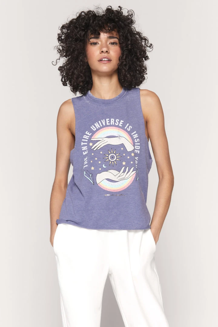 SPIRITUAL GANGSTER Graphic Shop Universe Paradise Tank 3 SPIRITUAL GANGSTER Graphic Shop Universe Paradise Tank