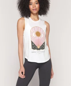 SPIRITUAL GANGSTER Shine Muscle Tank Graphic Shop