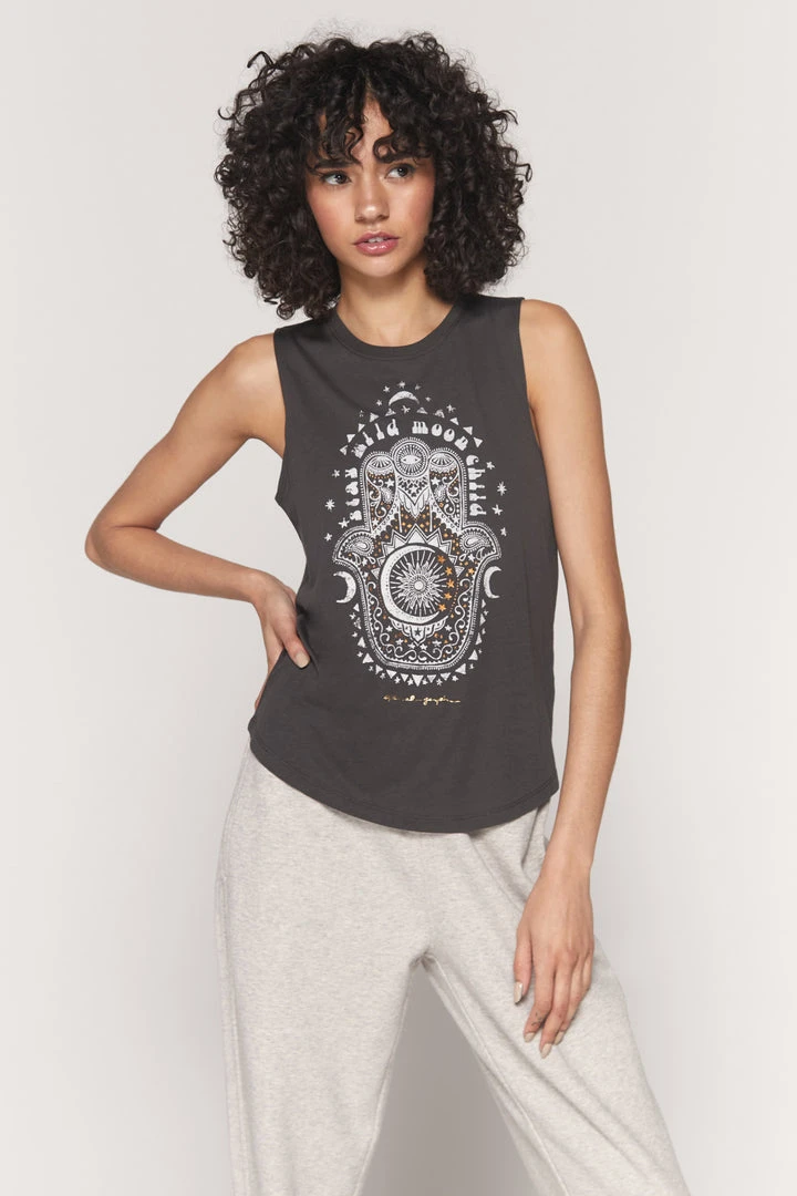 SPIRITUAL GANGSTER Hamsa Muscle Tank 3 SPIRITUAL GANGSTER Hamsa Muscle Tank