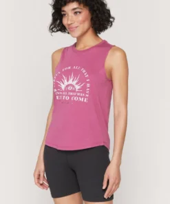 SPIRITUAL GANGSTER Tops Grateful Muscle Tank