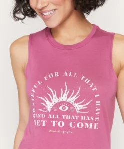 SPIRITUAL GANGSTER Tops Grateful Muscle Tank
