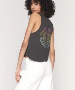 SPIRITUAL GANGSTER Tops Kindness Crop Tank
