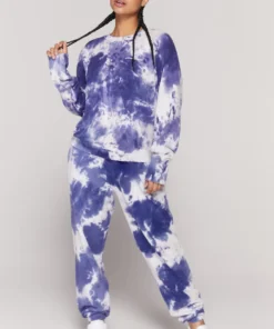 SPIRITUAL GANGSTER Tie Dye Bridget Raglan Sweatshirt 24 SPIRITUAL GANGSTER Tie Dye Bridget Raglan Sweatshirt