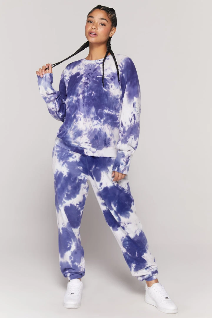 SPIRITUAL GANGSTER Tie Dye Bridget Raglan Sweatshirt 12 SPIRITUAL GANGSTER Tie Dye Bridget Raglan Sweatshirt