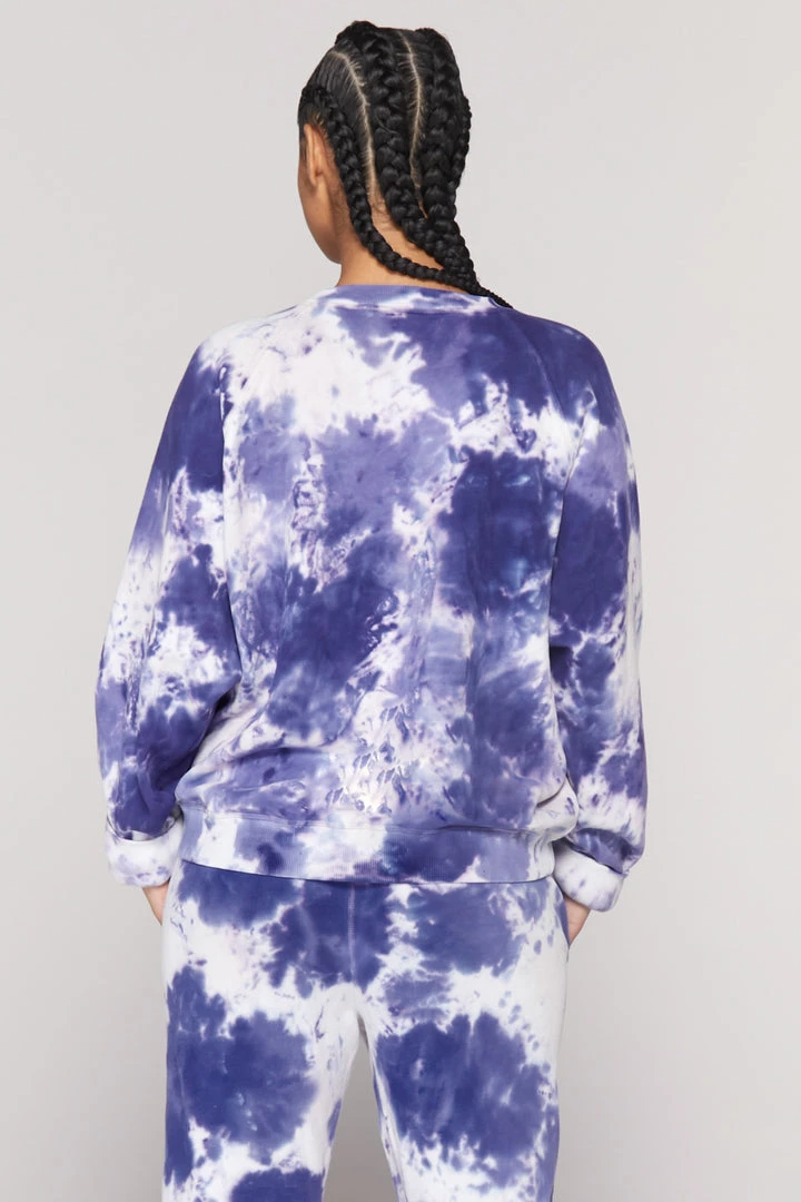 SPIRITUAL GANGSTER Tie Dye Bridget Raglan Sweatshirt 10 SPIRITUAL GANGSTER Tie Dye Bridget Raglan Sweatshirt