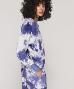 SPIRITUAL GANGSTER Tie Dye Bridget Raglan Sweatshirt 25 SPIRITUAL GANGSTER Tie Dye Bridget Raglan Sweatshirt