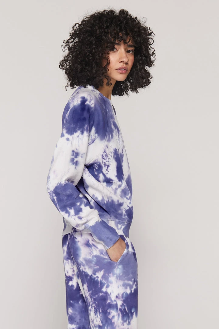 SPIRITUAL GANGSTER Tie Dye Bridget Raglan Sweatshirt 13 SPIRITUAL GANGSTER Tie Dye Bridget Raglan Sweatshirt