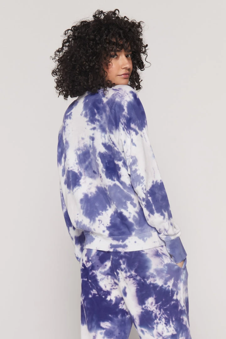 SPIRITUAL GANGSTER Tie Dye Bridget Raglan Sweatshirt 14 SPIRITUAL GANGSTER Tie Dye Bridget Raglan Sweatshirt