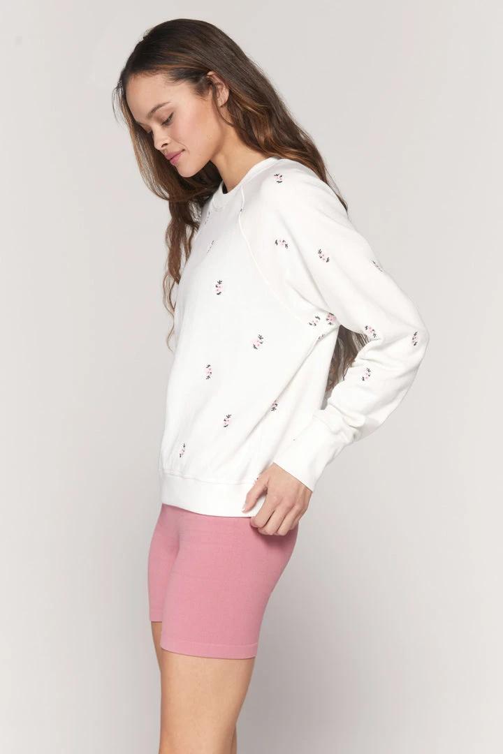 SPIRITUAL GANGSTER Tops Ditsy Bridget Raglan Sweatshirt 6 SPIRITUAL GANGSTER Tops Ditsy Bridget Raglan Sweatshirt