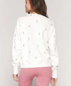 SPIRITUAL GANGSTER Tops Ditsy Bridget Raglan Sweatshirt 9 SPIRITUAL GANGSTER Tops Ditsy Bridget Raglan Sweatshirt