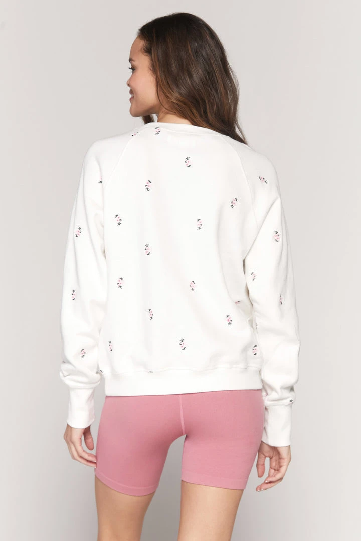 SPIRITUAL GANGSTER Tops Ditsy Bridget Raglan Sweatshirt 5 SPIRITUAL GANGSTER Tops Ditsy Bridget Raglan Sweatshirt