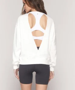 SPIRITUAL GANGSTER Open Back Sweatshirt