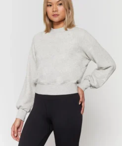 SPIRITUAL GANGSTER Lila Sweatshirt Tops