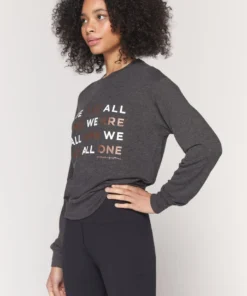 SPIRITUAL GANGSTER All One Savasana Sweater Tops