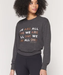 SPIRITUAL GANGSTER All One Savasana Sweater Tops