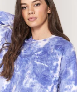 SPIRITUAL GANGSTER Sweatshirts Tie Dye Izzy Crop Sweatshirt