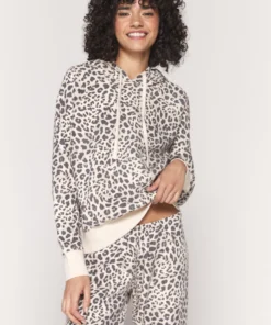 SPIRITUAL GANGSTER Cozy Set Shop Leopard Classic Hoodie