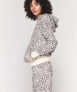 SPIRITUAL GANGSTER Cozy Set Shop Leopard Classic Hoodie
