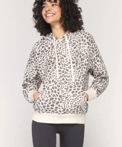 SPIRITUAL GANGSTER Cozy Set Shop Leopard Classic Hoodie