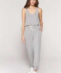 SPIRITUAL GANGSTER Poppy Hacci Jumpsuit Dresses, Rompers & Jumpsuits