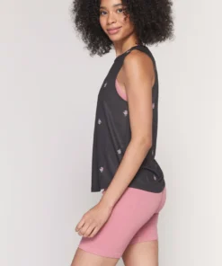 SPIRITUAL GANGSTER Ditsy Active Muscle Tank