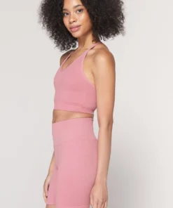 SPIRITUAL GANGSTER Icon Seamless T-Back Sports Bra