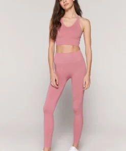 SPIRITUAL GANGSTER Icon Seamless T-Back Sports Bra